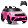 TOBBI Licensed Land Rover VELAR Ride On Toy Car for Toddler,12V 7AH Electric Car for Kids Ages 3-8 to Drive w/Remote Control/Music/Safety Belt,Double Doors view 1