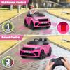 TOBBI Licensed Land Rover VELAR Ride On Toy Car for Toddler,12V 7AH Electric Car for Kids Ages 3-8 to Drive w/Remote Control/Music/Safety Belt,Double Doors view 2