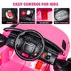 TOBBI Licensed Land Rover VELAR Ride On Toy Car for Toddler,12V 7AH Electric Car for Kids Ages 3-8 to Drive w/Remote Control/Music/Safety Belt,Double Doors view 3
