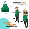 Born Toys Premium Kids Gardening Tool Set for Ages 3 & Above, Wheelbarrow, Apron, Hat, Gloves, Watering Can, A Real Toddler Gardening Set with Gardening Tools view 3