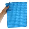 1 Jumbo 12"x12" Bubble Pop Game with 256 Bubbles to Pop - Silicone Push Poke Bubble Wrap Fidget Toy - Square - Bubble Popper Sensory Stress Toy Stress Ball Random Color view 1