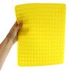 1 Jumbo 12"x12" Bubble Pop Game with 256 Bubbles to Pop - Silicone Push Poke Bubble Wrap Fidget Toy - Square - Bubble Popper Sensory Stress Toy Stress Ball Random Color view 2
