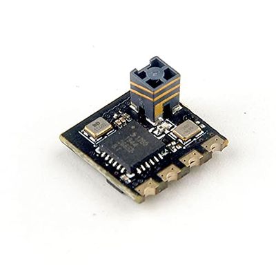 0.44g Tiny 2.4G ExpressLRS EP2 Elrs Nano Receiver with Built-in Ceramic Antenna Long Range Low Latency for Micro Carbon Fiber FPV Racing Quadcopter Quad Frame kit RC Drone Frame Tiny Whoop