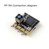 0.44g Tiny 2.4G ExpressLRS EP2 Elrs Nano Receiver with Built-in Ceramic Antenna Long Range Low Latency for Micro Carbon Fiber FPV Racing Quadcopter Quad Frame kit RC Drone Frame Tiny Whoop view 2