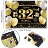 32nd Birthday Banner - Decorations for Men's Party view 2
