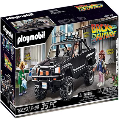 Playmobile Back to the Future Marty McFly & Pickup Truck 70633 Non-Scale Figure, Black