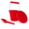 Bigjigs Toys Frisbee Flying Disc (Cherry Red) - Silicone Frisbee for Kids, Quality Flying Saucers, Beach Toys & Garden Toys, Holiday Toys for Toddlers view 3