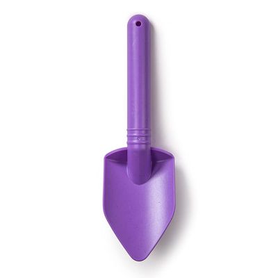 Bigjigs Toys Eco Spade for Kids (Lavender Purple) - 20.5cm Wheat Fibre Toy Spade, Quality Sand Toys, Holiday Toys for Toddlers, Sand Shovels
