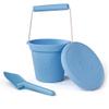 Bigjigs Toys Eco Spade for Kids (Powder Blue) - 20.5cm Wheat Fibre Toy Spade, Quality Sand Toys, Holiday Toys for Toddlers, Sand Shovels view 3