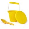 Bigjigs Toys Frisbee Flying Disc (Honey Yellow) - Silicone Frisbee for Kids, Quality Flying Saucers, Beach Toys & Garden Toys, Holiday Toys for Toddlers view 3