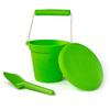Bigjigs Toys Frisbee Flying Disc (Meadow Green) - Silicone Frisbee for Kids, Quality Flying Saucers, Beach Toys & Garden Toys, Holiday Toys for Toddlers view 3