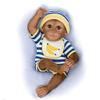 The Ashton-Drake Galleries So Truly Real Kirby Monkey Baby Doll with Hand-Applied Mohair view 1