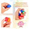 20 Pieces Mini Brain Stress Ball Halloween Brain Toy Hand Muscle Exercise Pressure Ball for Teens and Adults Improving Grip Strength Object Recognition Props Release Pressure, 6 Colors view 4