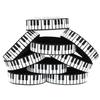 Ten (10) Piano Bracelets - Music Bands - Silicone Wristbands view 1