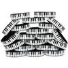 Twenty (20) Piano Bracelets - Music Bands - Silicone Wristbands view 1