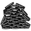 100 Easy Does It Wristbands - Inspirational Silicone (1) Bracelets view 1