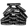 15 Easy Does It Wristbands - Inspirational Silicone (1) Bracelets view 1