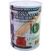 $100 Dollar Bill Piggy Bank 5 7/8" Tall Coin Saving Money Currency Benjamin Franklin Tin Can Banknote Jar (1 Pack, 8 1/2" X 6") view 3