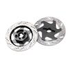 4Pack ShareGoo Metal 12mm Hex Hub Wheel Rim Tires Brake Disc Compatible with Traxxas Tamiya HSP HPI Redcat Racing 1/10 RC On-Road Car (Titanium) view 4