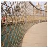 Rope Net Safety Decor Cargo Net Heavy Duty Hemp Rope Netting Child Swing Fence Net Outdoor Balcony Protective Stairs Railings Birds Climb Net Grid 10cm (Size : 2 * 2m(7 * 7ft)) view 2
