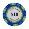 Clay Poker Chips 14 Gram Monte Carlo-Pack of 50 Chips ($10 DarkBlue) view 1