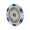 Clay Poker Chips 14 Gram Monte Carlo-Pack of 50 Chips ($10 DarkBlue) view 2