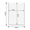 200ct TopLoaders and Card Sleeves,Card Protectors Hard Plastic, 3" x 4" Regular Fit for Trading Card,Baseball Card, Sports Cards (100pc Toploader+ 100pc Penny Sleeves) view 4