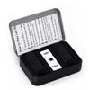 Bilywey Left Right Center Dice Game Set with 3 Dices + 36 Black Chips (Black) view 1