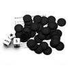 Bilywey Left Right Center Dice Game Set with 3 Dices + 36 Black Chips (Black) view 3