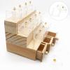 10pcs Mini Candy Dessert Clear Box Dollhouse Candy Display Box 1:12 Scale Dollhouse Food Treat Display Holder Miniature Art Craft - 1in view 2