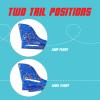 GSM Brands Foam Airplane Toys 2 Pack, 17.71 Inch Throwing Glider with Flight Upgrade 2 Tail Position Option (1 Red, 1 Blue) view 4