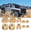 SUNGOOYUE Brass Rear Portal Drive Housing, RC Drive Axle Mount Set Intend for 1/10 RC Crawler view 2