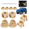 SUNGOOYUE Brass Rear Portal Drive Housing, RC Drive Axle Mount Set Intend for 1/10 RC Crawler view 4