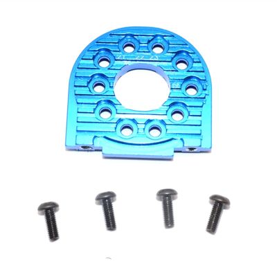 DAPENGNIAO Aluminum Alloy 16T-25T Motor Mount Plate Radiator Suitable for Tamiya TT02 TT02B TT02T 1/10 RC Car Parts Accessories Accessories (Color : Blue)