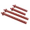 4pcs Alloy Front and Rear Body Post RER11338 for RC 1/10 Redcat Gen8 Crawler (Red) view 4