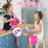 FFTROC Unicorns Pretend Play Toddler Girl Purse with Makeup Toys Set, Little Girls Purse Toys for 3 4 5 6 7 Year Old Girl Gifts, Kids Purse for Christmas, Birthday Gifts for Ages 3-5 4-5 6-8 view 2