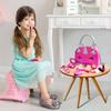 FFTROC Unicorns Pretend Play Toddler Girl Purse with Makeup Toys Set, Little Girls Purse Toys for 3 4 5 6 7 Year Old Girl Gifts, Kids Purse for Christmas, Birthday Gifts for Ages 3-5 4-5 6-8 view 3