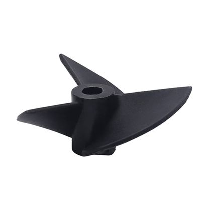 1Pcs Three Blade Propeller for Ship Model Rc Boat Propeller Model Black Plastic Propeller Reversing 36mm Diameter 1.4 Pitch 4mm Hole Dia,Aicosineg