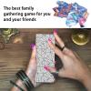 Yitengteng Holographic Tarot Cards,78Pcs Mystic Monday Visions Tarot,English Version Family Travel Board Deck Games Guidance Divination Fate Playing Game Cards,for Beginners view 4