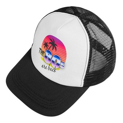 WIDMANN - Baseball Cap 80s Headwear, Fancy Dress, Carnival, Theme Party