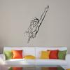 Swimmer Silhouette Professional Swimmer Swimming Vinyl Wall Sticker Wall Art Wall Decal Sports Boys Girls Kids Room Design Gym Pool Swimming Sports House Home Wall Sticker Decor Size (10x8 inch) view 2