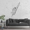 Swimmer Silhouette Professional Swimmer Swimming Vinyl Wall Sticker Wall Art Wall Decal Sports Boys Girls Kids Room Design Gym Pool Swimming Sports House Home Wall Sticker Decor Size (10x8 inch) view 3