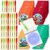 BONNYCO Invisible Ink Pen and Notebook Pack 32, Safari Party Favors for Kids. Magic Spy Pen, Goodie Bags Stuffers for Kids. Jungle Goody Bag Stuffers, Return Gifts Birthday. Classroom Prizes Students view 1