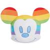 Disney Pride Character Head Plush Mickey Mouse, Just Play, Kids Toys for Ages 2 Up, Amazon Exclusive by Just Play view 1