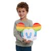 Disney Pride Character Head Plush Mickey Mouse, Just Play, Kids Toys for Ages 2 Up, Amazon Exclusive by Just Play view 2
