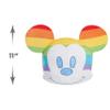 Disney Pride Character Head Plush Mickey Mouse, Just Play, Kids Toys for Ages 2 Up, Amazon Exclusive by Just Play view 3