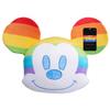 Disney Pride Character Head Plush Mickey Mouse, Just Play, Kids Toys for Ages 2 Up, Amazon Exclusive by Just Play view 4