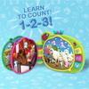 CoComelon Learning Book Interactive Toy for Toddlers, 3 Learning Modes, Music, 50 Learning Phrases, Officially Licensed Kids Toys for Ages 18 Month view 4
