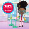 Just Play Ada Twist, Scientist Ada Twist Lab Doll, 12.5 Inch Interactive Doll with Research Lab Accessories, Talks and Sings the ''The Brainstorm Song'', Kids Toys for Ages 3 Up view 2
