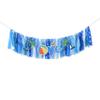Beach Ball Theme Highchair Banner - Birthday Decorations for Childs 1st Birthday Party - Cake Smash Backdrop (Pool Party BANNER) view 1
